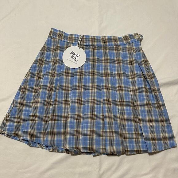 Princess Polly Dresses & Skirts - Princess Polly Mini Plaid Skirt